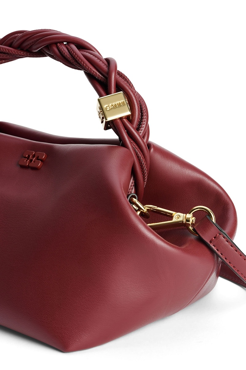 Ganni Bou Handtasche Bordeaux | 917-QWUHGI