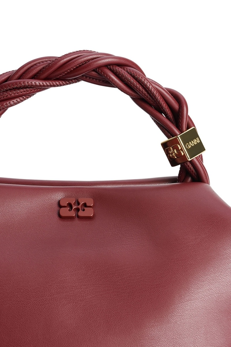 Ganni Bou Handtasche Bordeaux | 917-QWUHGI