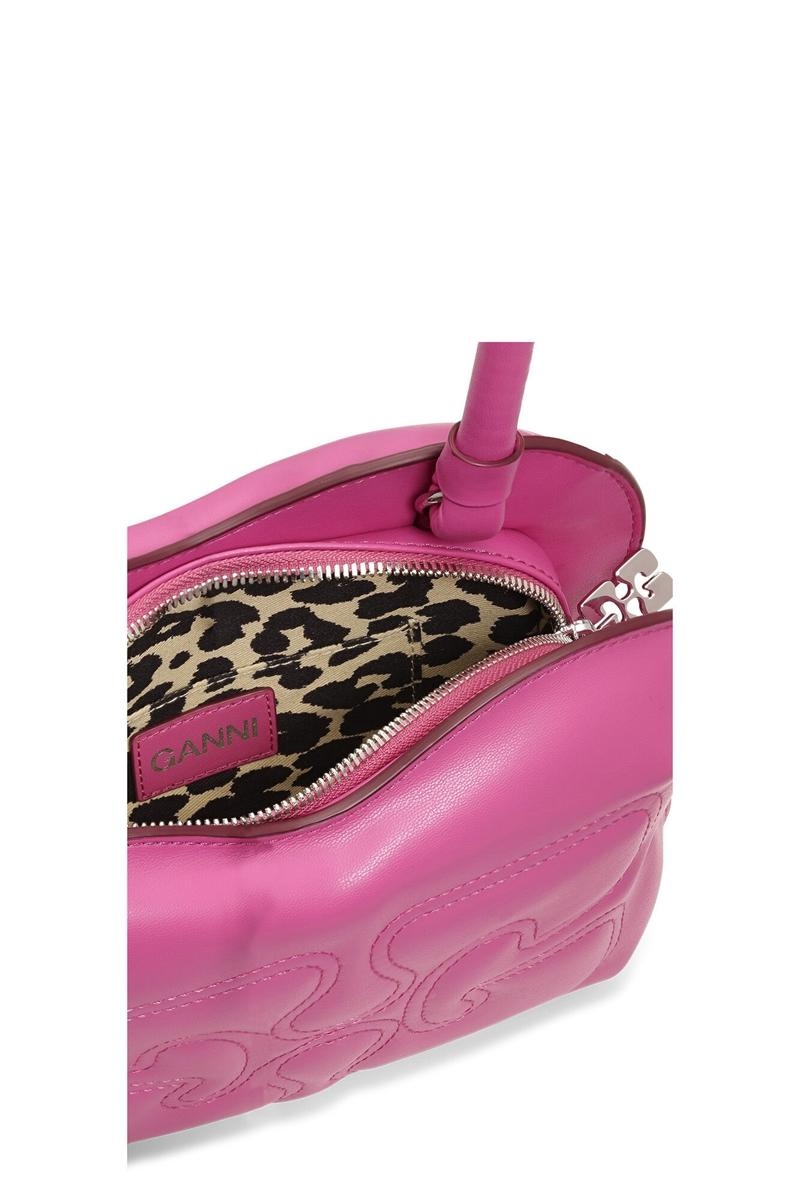 Ganni Butterfly Handtasche Rosa | 963-DTQYUV