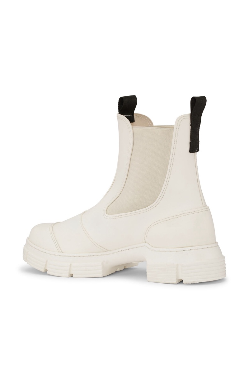 Ganni City Stiefel Beige | 295-FNZKUP