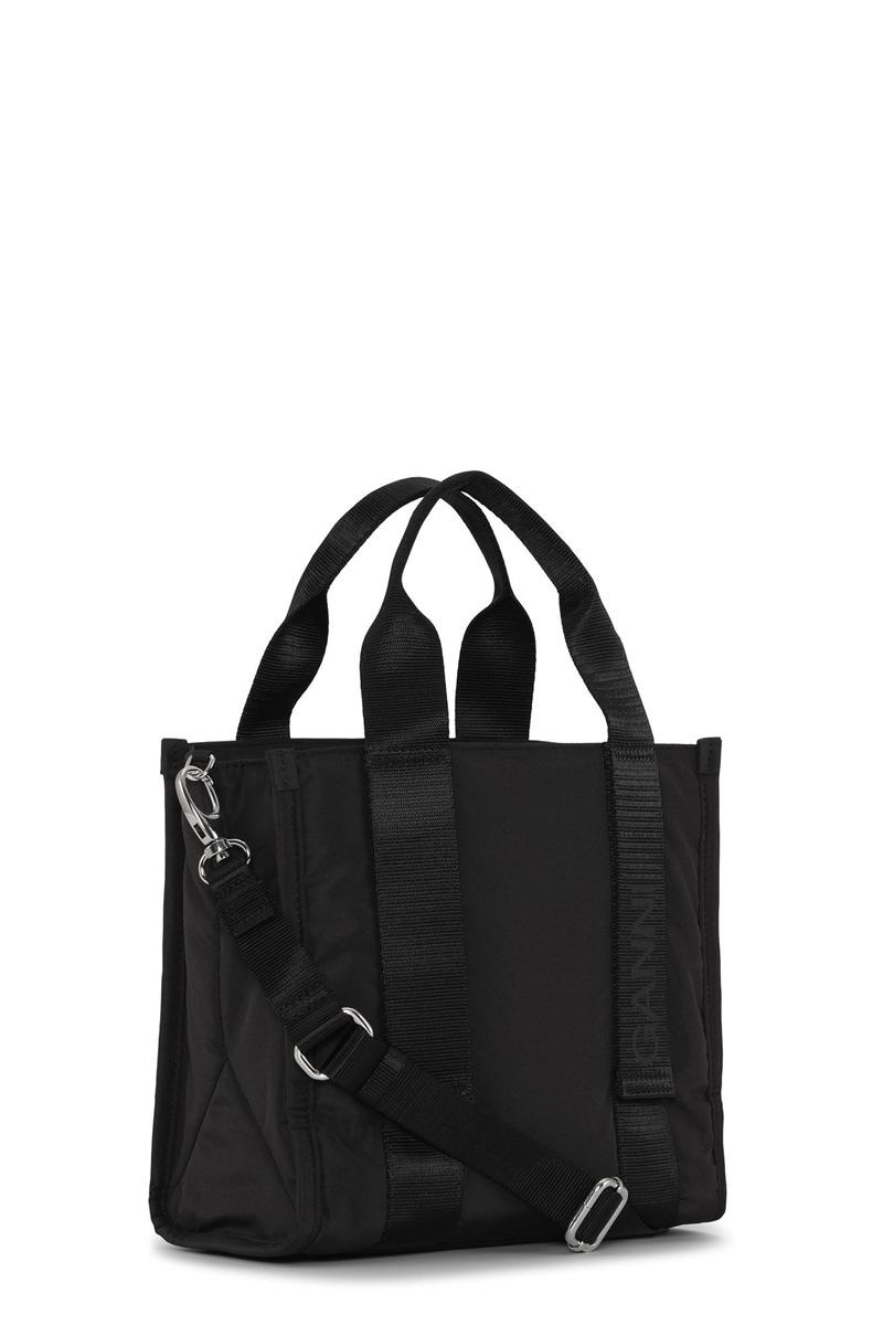 Ganni Small Tech Tragetasche Schwarz | 015-HNWLYG